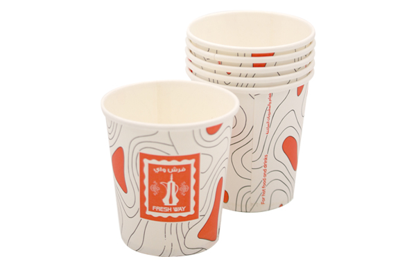 PAPER CUP 7 OZ PRINTED